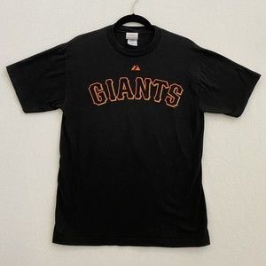 San Francisco Giants Rowand 33 T-shirt Men's Medium SF MLB Baseball Black Orange